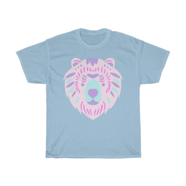 Unisex Heavy Cotton Tee - Bear_Pastel - Image 5