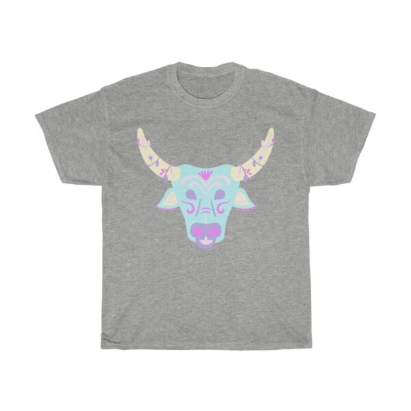 Unisex Heavy Cotton Tee - Bull_Pastel - Image 3