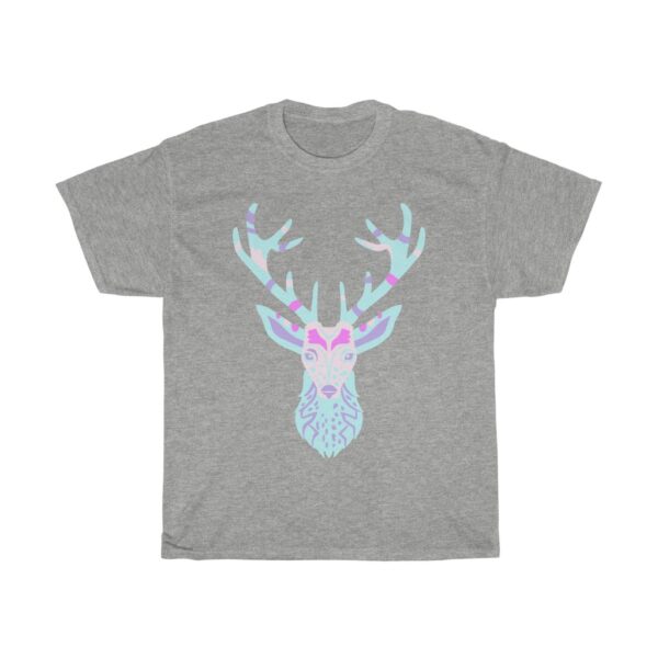 Unisex Heavy Cotton Tee - Deer_Pastel - Image 3