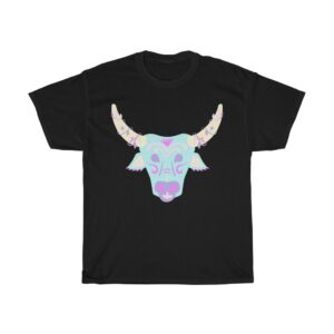 Unisex Heavy Cotton Tee - Bull_Pastel