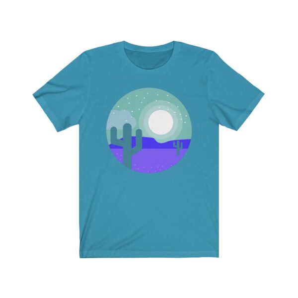 Unisex Jersey Short Sleeve Tee - Desert Cactus Spotlights