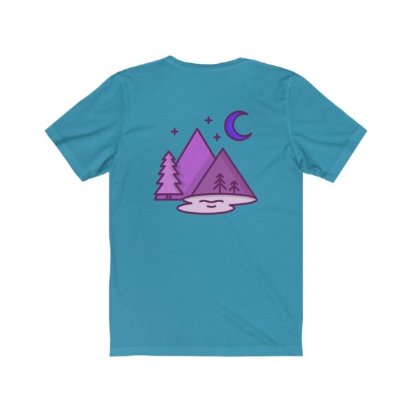 Unisex Jersey Short Sleeve Tee - Purple Forest - Image 13