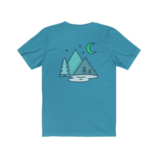 Unisex Jersey Short Sleeve Tee - Blue Forest - Image 13