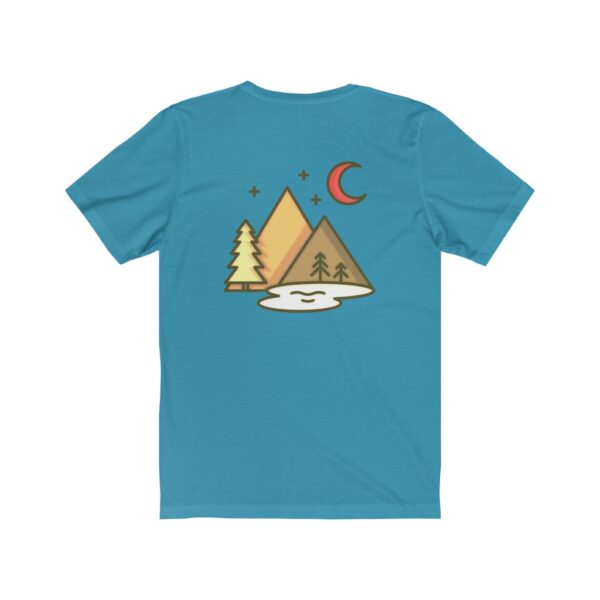 Unisex Jersey Short Sleeve Tee - Orange Forest - Image 11