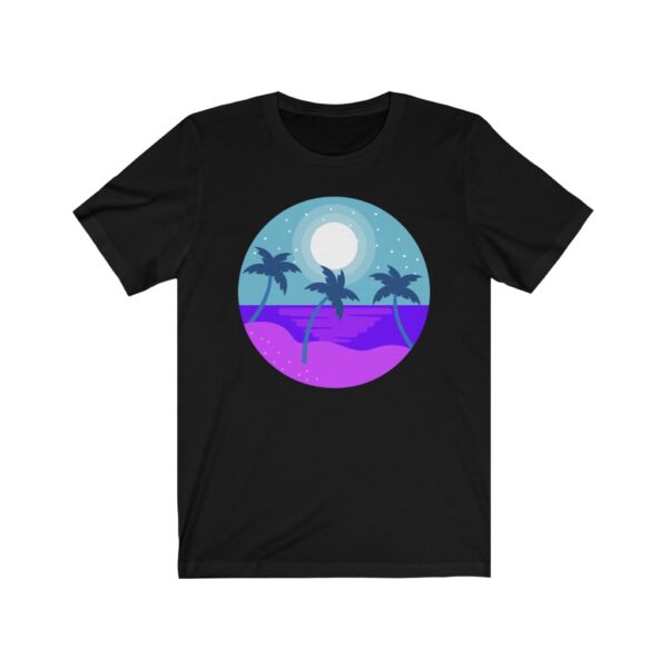 Unisex Jersey Short Sleeve Tee - Palm Beach Spotlights - Image 3