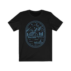 Unisex Jersey Short Sleeve Tee - Cabin Vibes