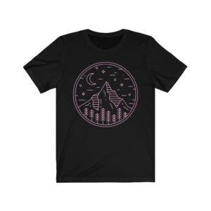 Unisex Jersey Short Sleeve Tee - Mountain Vibes