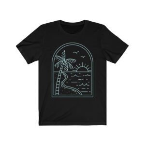Unisex Jersey Short Sleeve Tee - Beach Vibes