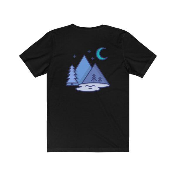 Unisex Jersey Short Sleeve Tee - Indigo Forest - Image 5