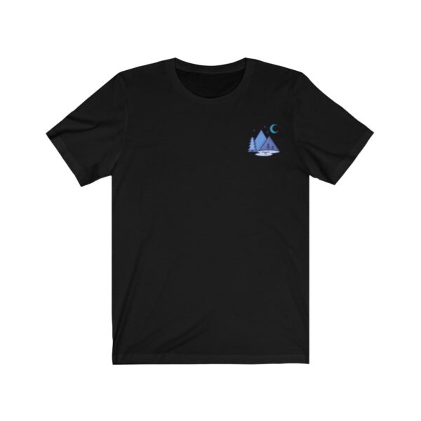 Unisex Jersey Short Sleeve Tee - Indigo Forest - Image 6