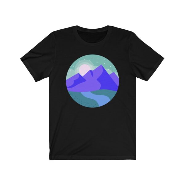 Unisex Jersey Short Sleeve Tee - Mountainside Spotlights - Image 3
