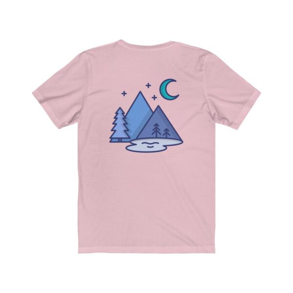 Unisex Jersey Short Sleeve Tee - Indigo Forest - Image 17