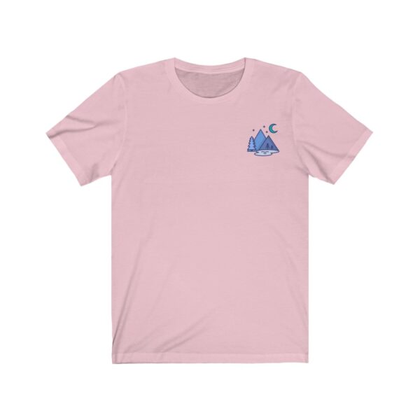 Unisex Jersey Short Sleeve Tee - Indigo Forest - Image 18