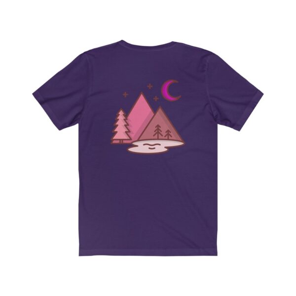 Unisex Jersey Short Sleeve Tee - Pink Forest - Image 17