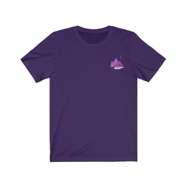 Unisex Jersey Short Sleeve Tee - Purple Forest - Image 18