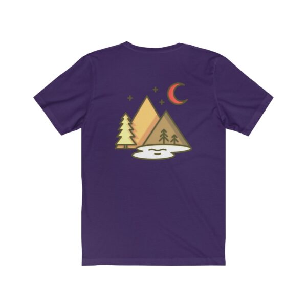 Unisex Jersey Short Sleeve Tee - Orange Forest - Image 17