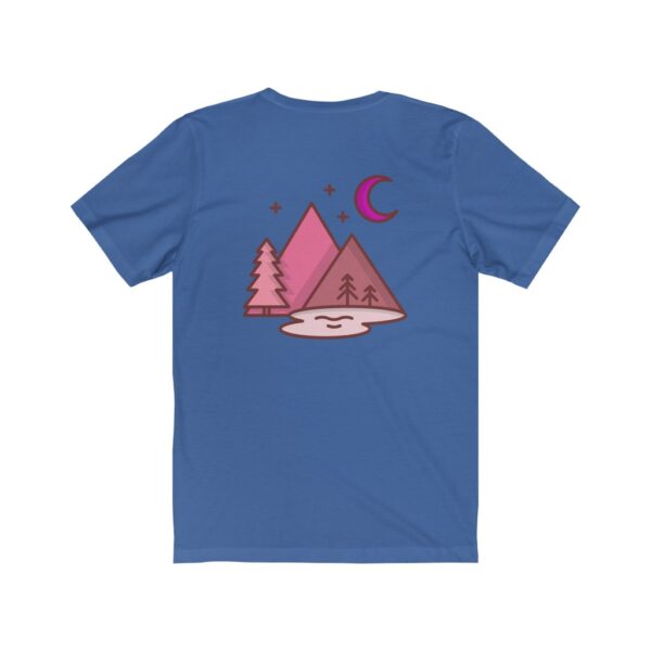 Unisex Jersey Short Sleeve Tee - Pink Forest - Image 15