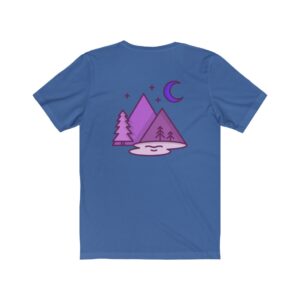 Unisex Jersey Short Sleeve Tee - Purple Forest