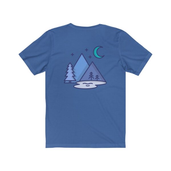 Unisex Jersey Short Sleeve Tee - Indigo Forest - Image 15