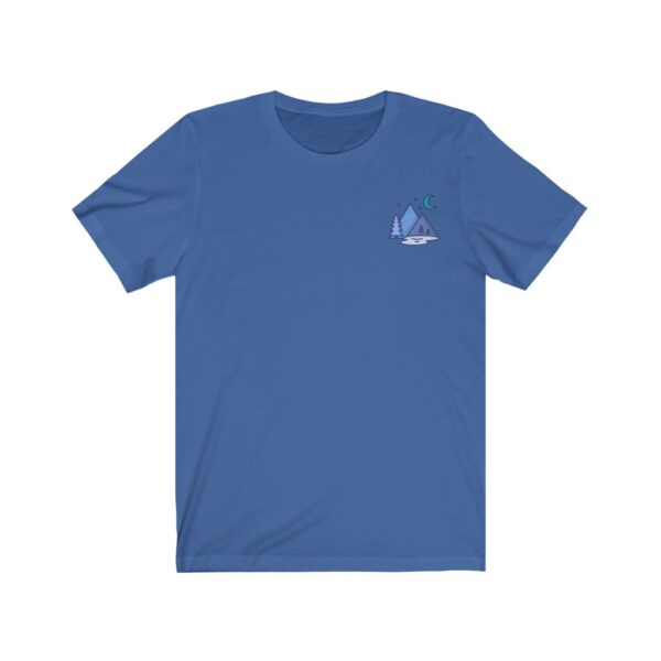 Unisex Jersey Short Sleeve Tee - Indigo Forest - Image 16