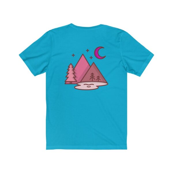 Unisex Jersey Short Sleeve Tee - Pink Forest - Image 13