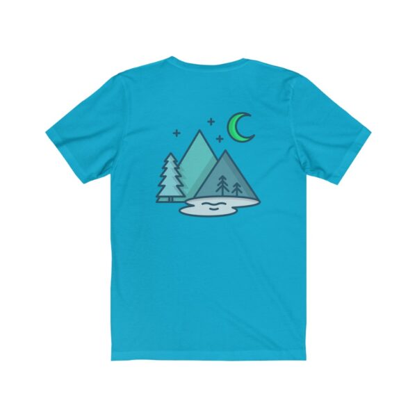Unisex Jersey Short Sleeve Tee - Blue Forest - Image 15