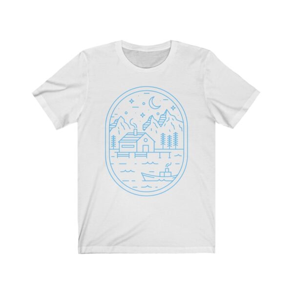 Unisex Jersey Short Sleeve Tee - Cabin Vibes - Image 2