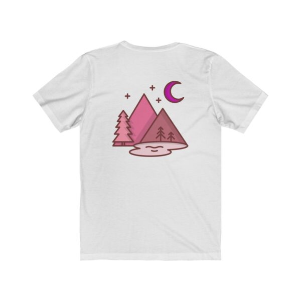 Unisex Jersey Short Sleeve Tee - Pink Forest - Image 3