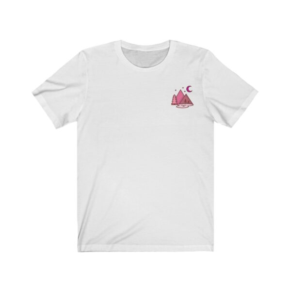 Unisex Jersey Short Sleeve Tee - Pink Forest - Image 4