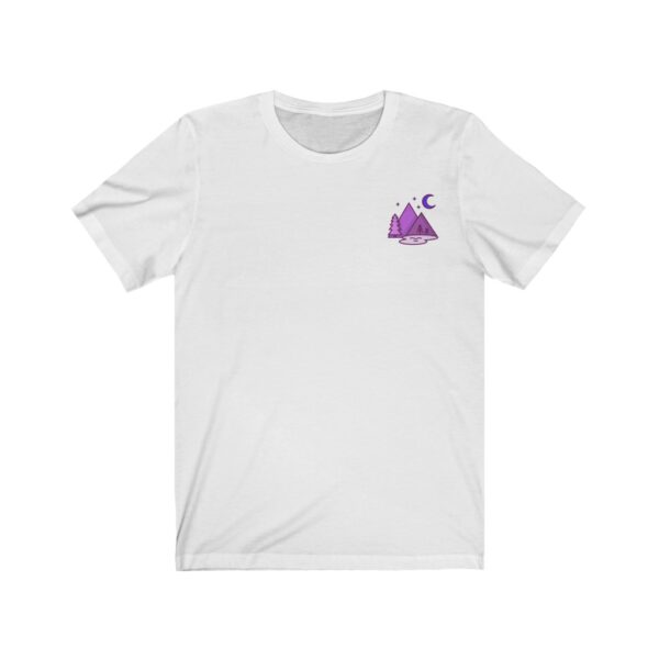 Unisex Jersey Short Sleeve Tee - Purple Forest - Image 4