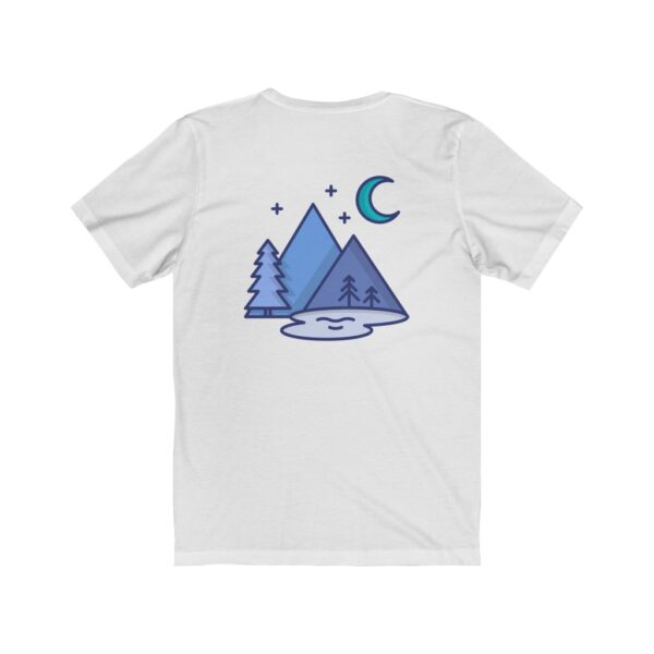 Unisex Jersey Short Sleeve Tee - Indigo Forest - Image 3