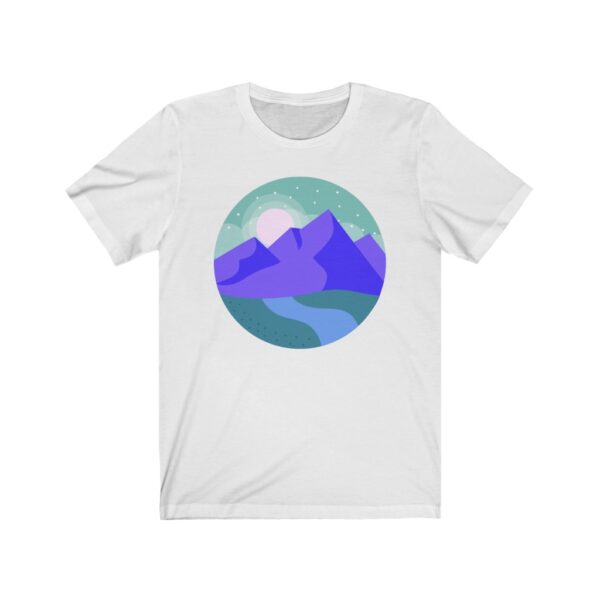 Unisex Jersey Short Sleeve Tee - Mountainside Spotlights - Image 2