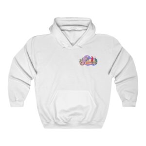 Heavy Blend™ Hooded Sweatshirt - Happy Place I  (SM LOGO)
