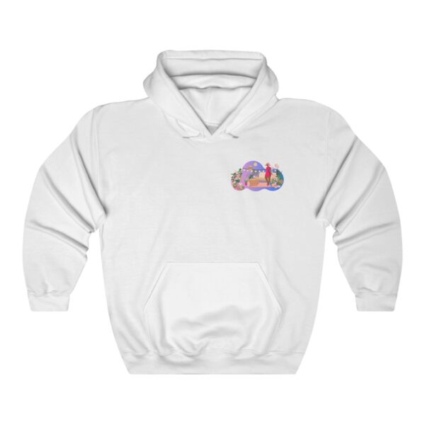 Heavy Blend™ Hooded Sweatshirt - Happy Place I  (SM LOGO)