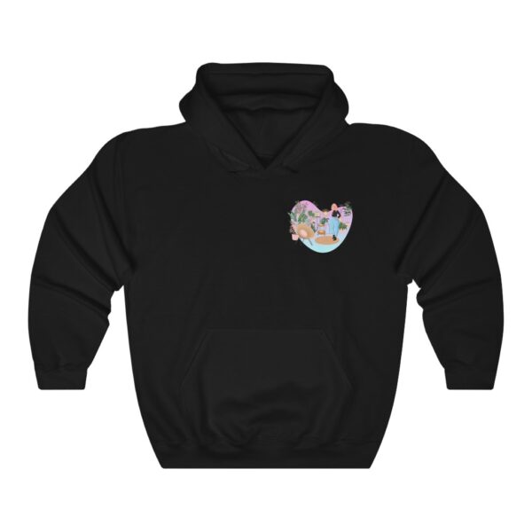 Heavy Blend™ Hooded Sweatshirt - Happy Place II (SM LOGO)