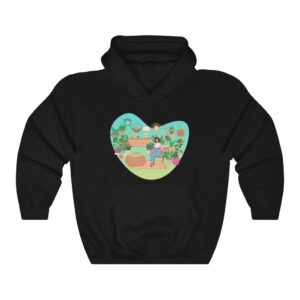 Heavy Blend™ Hooded Sweatshirt - Happy Place III  (LG LOGO)