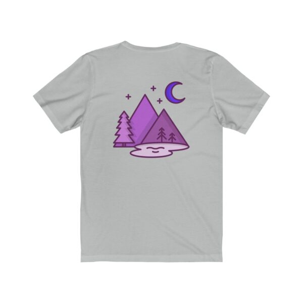 Unisex Jersey Short Sleeve Tee - Purple Forest - Image 11