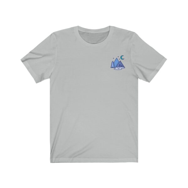 Unisex Jersey Short Sleeve Tee - Indigo Forest - Image 10