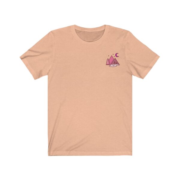 Unisex Jersey Short Sleeve Tee - Pink Forest - Image 6