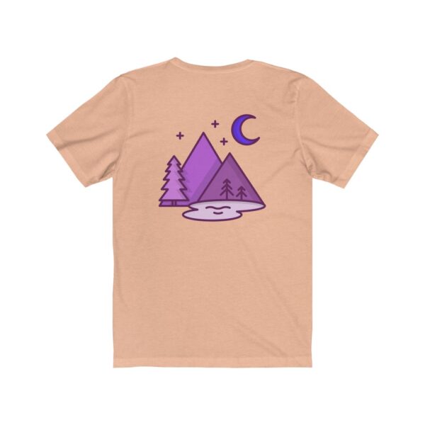 Unisex Jersey Short Sleeve Tee - Purple Forest - Image 7