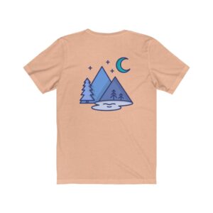 Unisex Jersey Short Sleeve Tee - Indigo Forest