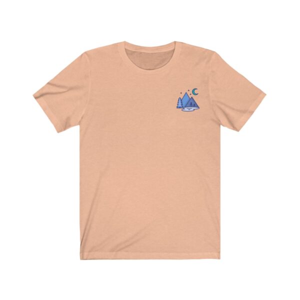 Unisex Jersey Short Sleeve Tee - Indigo Forest - Image 2