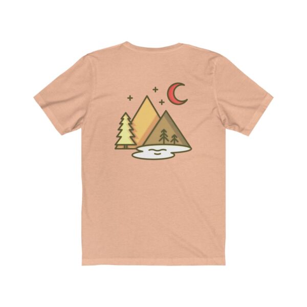 Unisex Jersey Short Sleeve Tee - Orange Forest - Image 7