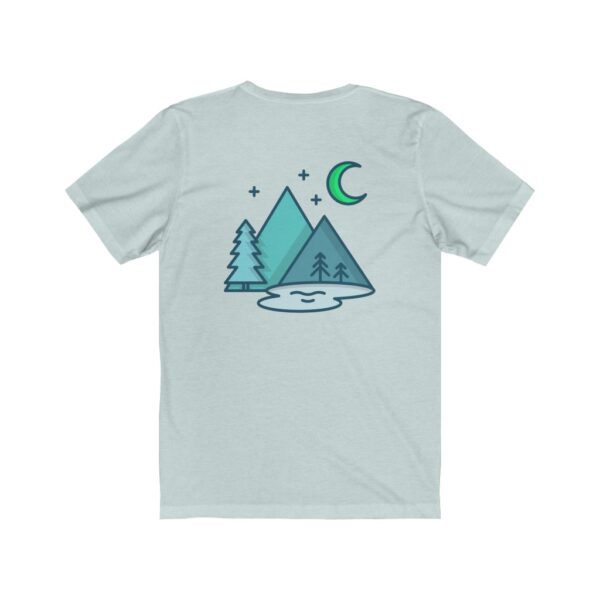 Unisex Jersey Short Sleeve Tee - Blue Forest - Image 9