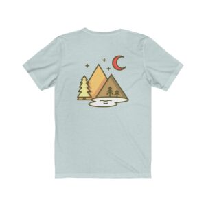Unisex Jersey Short Sleeve Tee - Orange Forest