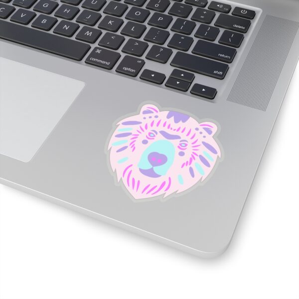 Kiss-Cut Stickers- Bear Face Pastel - Image 8