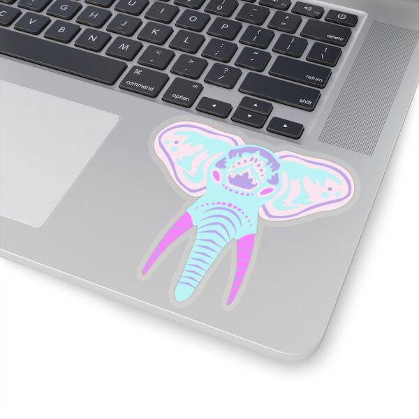 Kiss-Cut Stickers- Elephant Face Pastel - Image 14