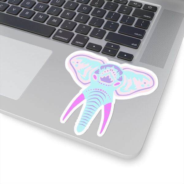 Kiss-Cut Stickers- Elephant Face Pastel - Image 17