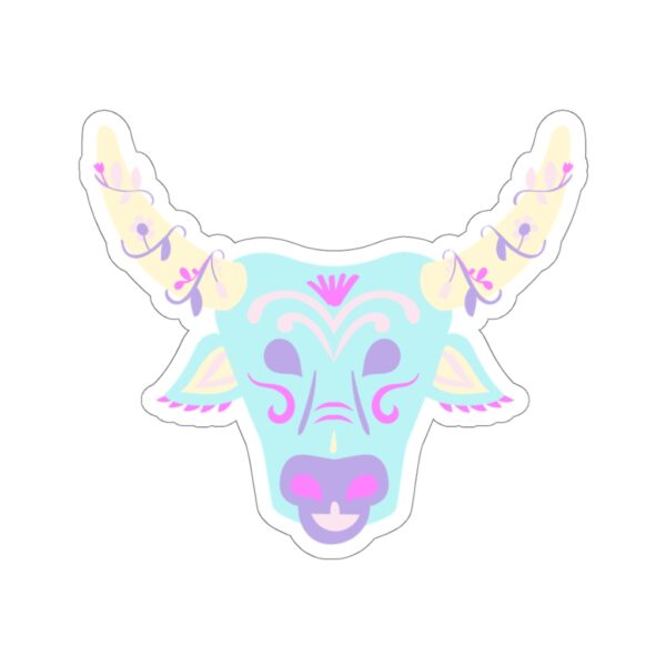 Kiss-Cut Stickers - Bull Face Pastel - Image 16