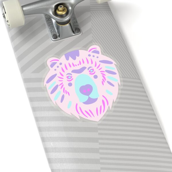 Kiss-Cut Stickers- Bear Face Pastel - Image 20